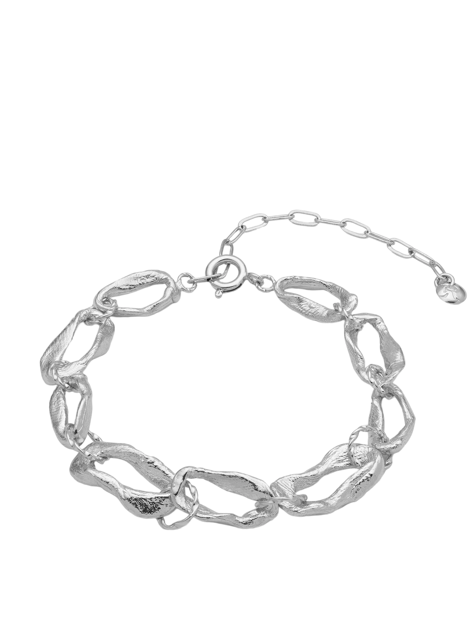 Vacation chain bracelet silver
